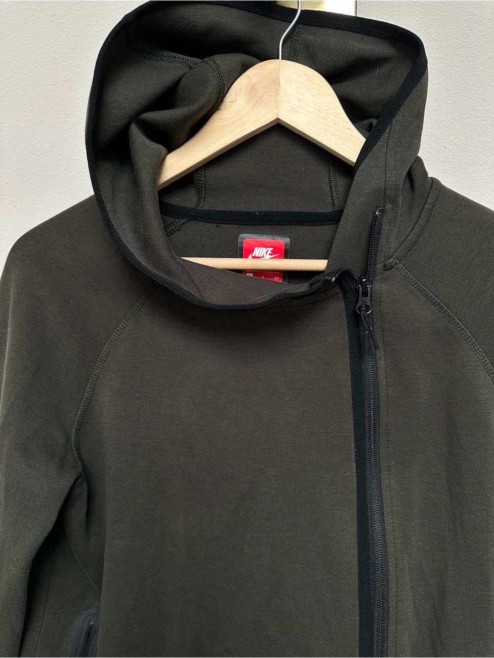 Nike Women’s Olive Hooded Performance Jacket